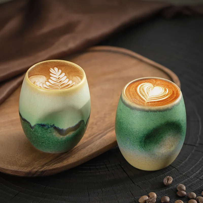 Coffee Tea Green - Vert, Qingshan-Tasse à café concentrée en