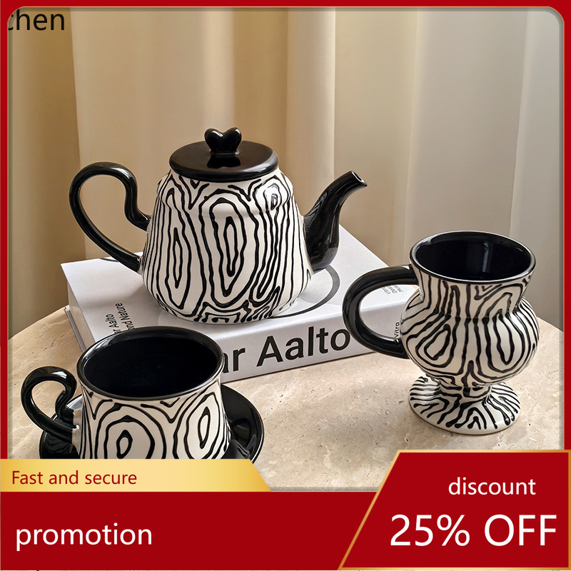 Coffee Tea Set - Tasse à café Hxl peinte à