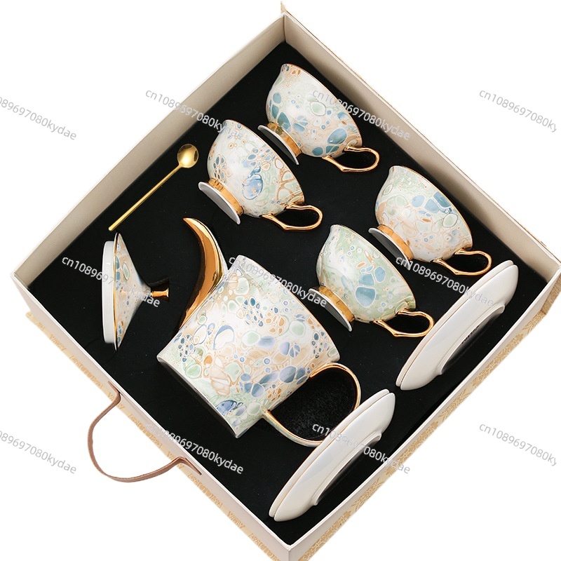 Coffee Tea Set - Tasse à café en céramique, bouilloire,