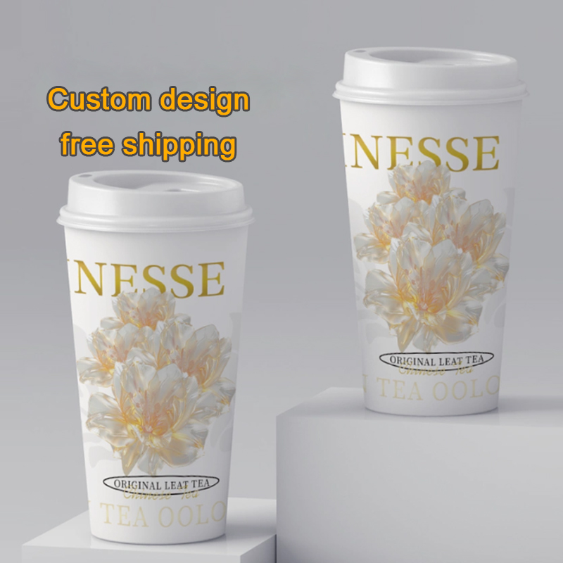 Coffee Tea For Plants - Tasse en papier épaissie personnalisée avec