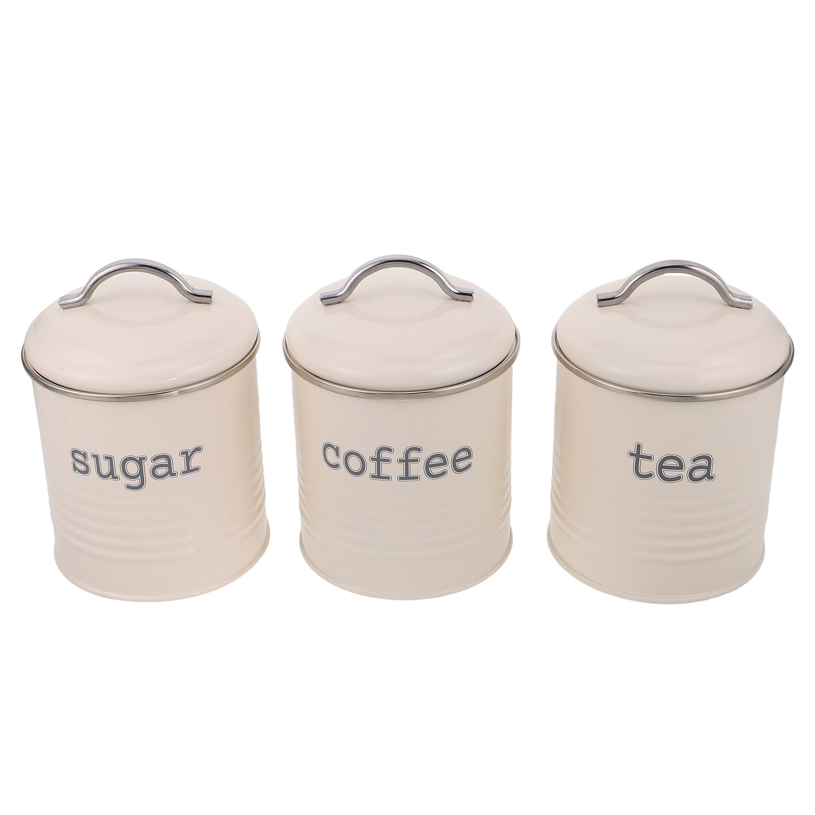 Coffee Tea Set - Lot de 3 boîtes hermétiques pour