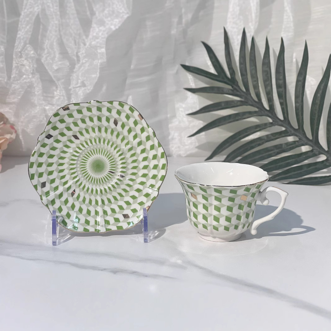 Ensemble de tasses à café et s - Coffee Tea Green avis et prix