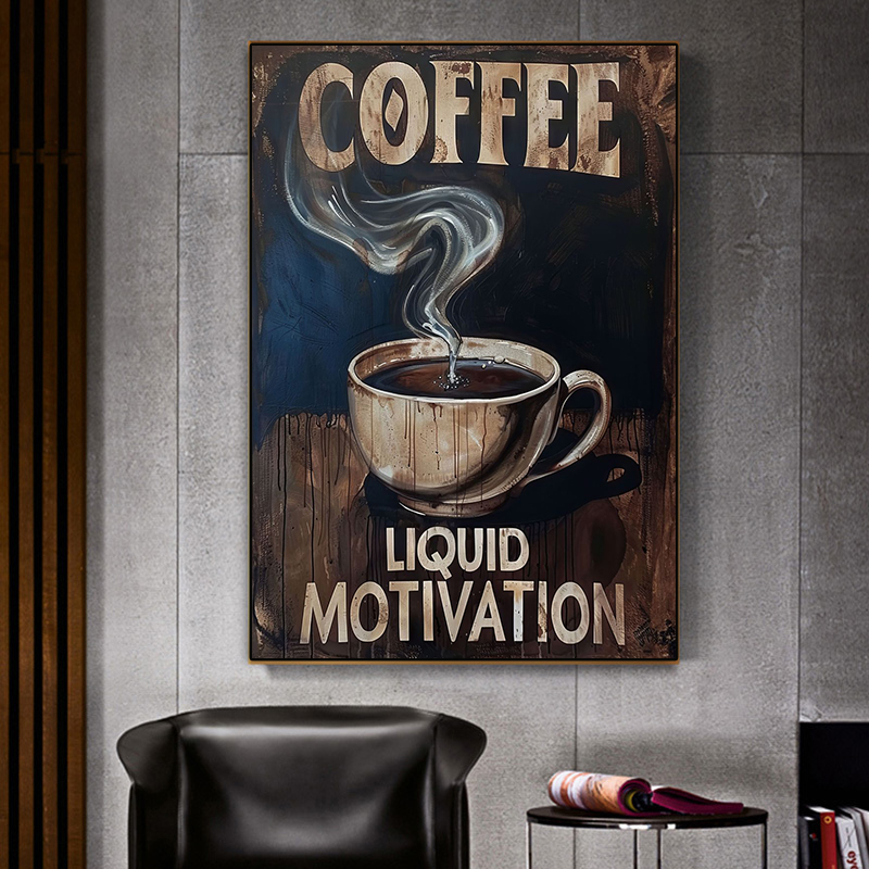 Affiches de boissons vintage,  - Coffee And Tea Lyrics avis et prix