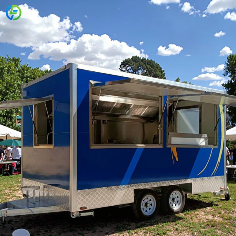 Remorque alimentaire mobile pe - Coffee Tea Vendor avis et prix