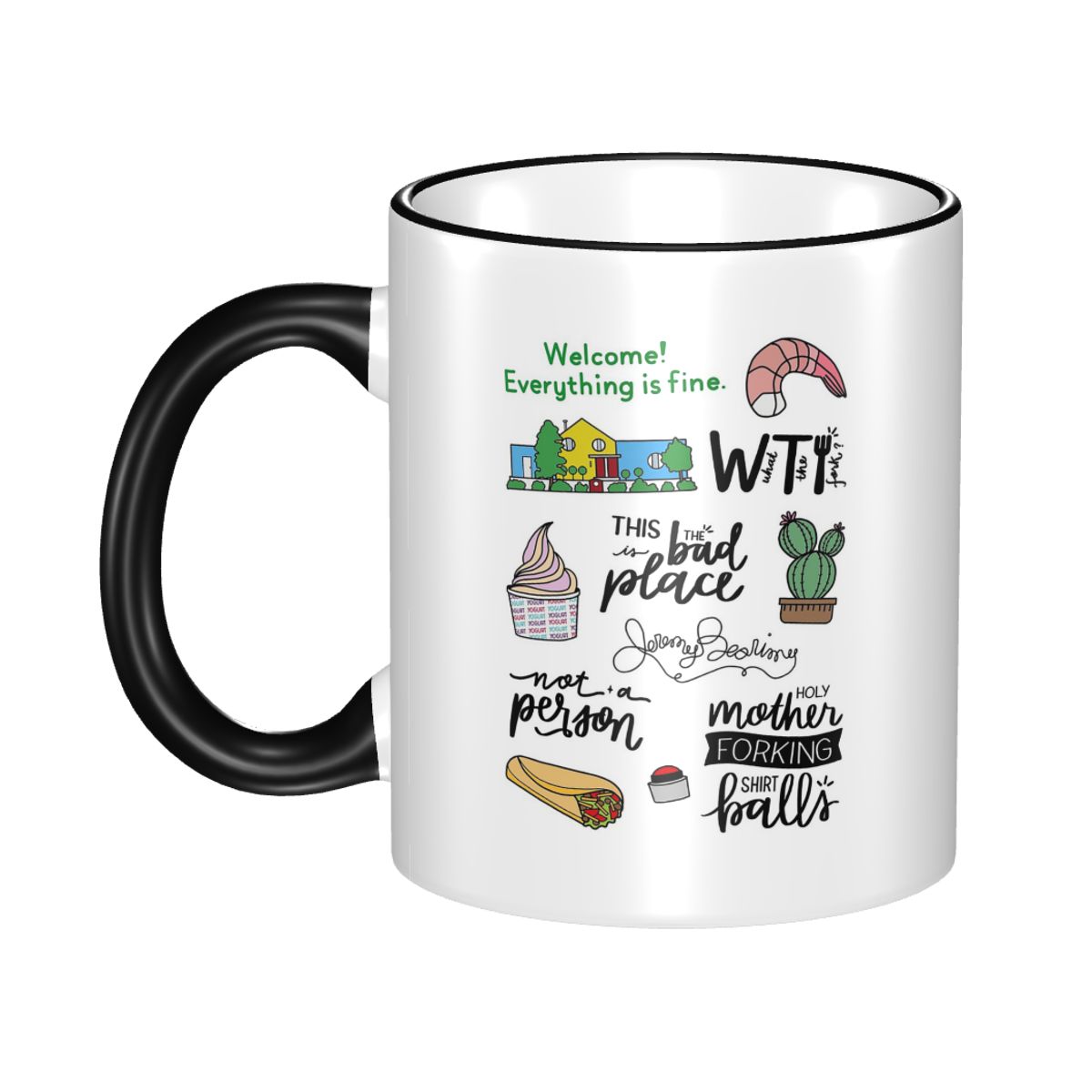 Tasse à café en céramique amus - Coffee Tea Place avis et prix