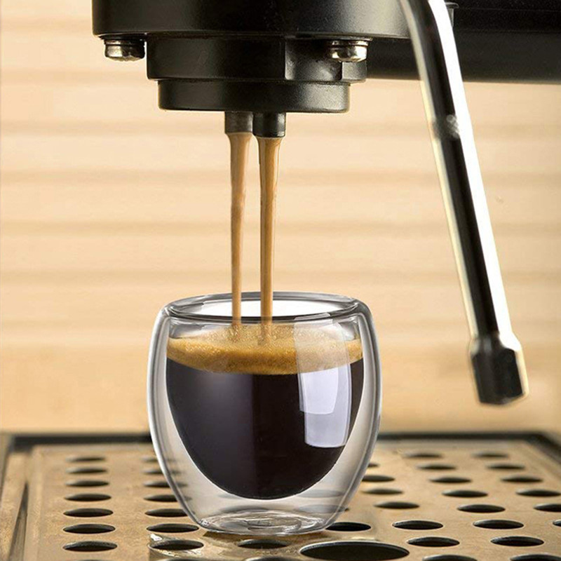 Tasses à café en verre à doubl - Coffee Tea Catering avis et prix