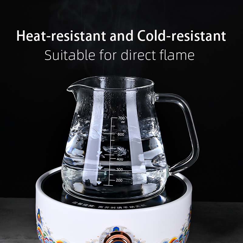 Nouveau Verre à haute teneur e - Coffee Tea Set avis et prix